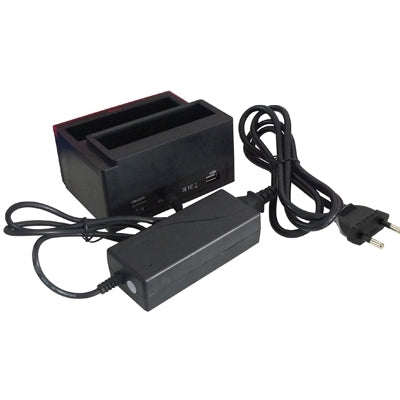 2.5 inch & 3.5 inch Multi-function USB 2.0 SATA /IDE HDD Docking with Card Reader & 2 ports HUB(Black)