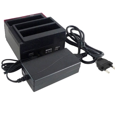 2.5 inch & 3.5 inch Multi-function USB 2.0 SATA /IDE HDD Docking with Card Reader & 1 port IDE +2 ports SATA HDD & 2 ports HUB(Black)