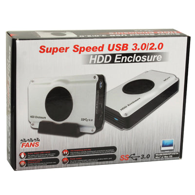 3.5 inch USB 2.0 HDD Enclosure with ESATA Port