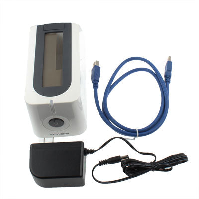 Multi-function Communicator USB 3.0 2.5 inch / 3.5 inch SATA HDD Docking Station, Support Intelligent Sleep Function(White)