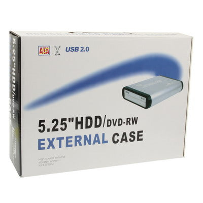 5.25 inch IDE USB 2.0 HDD External Case , With
