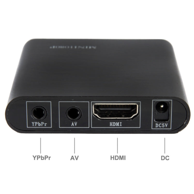 Mini Full HD 1080P Media Player with Remote Controller, Support YPbPr / AV / SD Card / USB Flash Disk / HDMI Output