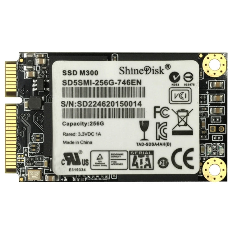 ShineDisk M300 256GB Solid State Drive / mSATA3.0 Hard Disk for Laptop