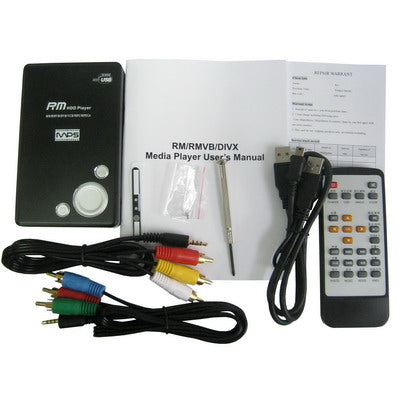High Resiloution Multi-Media Player Support CF/SD/MMC/MS Card reader+HOST, Use Amlogic 7228 Chipset