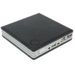 2.5 inch SATA1080i RMVB/MKV/WMV/H.264 HDD Media Player/DVR with Lan +FAN, Use CC1100 Chipset(Black)