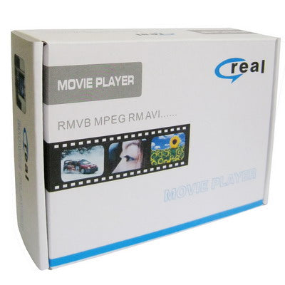 RM Movie Player with Remote controller, Support SD/MMC Card, USB flash disk