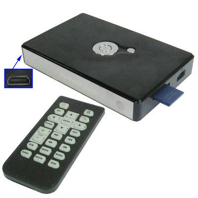 Digital HDMI Multimedia player with Remote controller, Support SD/MMC Card, USB flash disk
