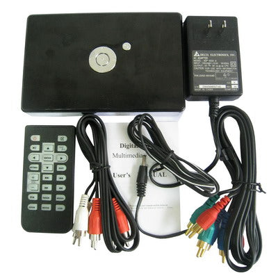 Digital HDMI Multimedia player with Remote controller, Support SD/MMC Card, USB flash disk