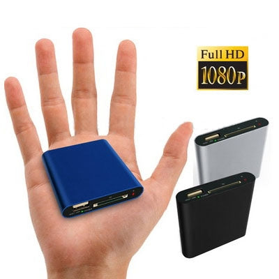 Mini Full HD 1080P HDMI MultiMedia HDD player with SD/MMC Card reader/HOST Function, External HDD, Size: 63*60*13mm