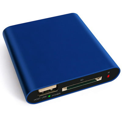 Mini Full HD 1080P HDMI MultiMedia HDD player with SD/MMC Card reader/HOST Function, External HDD, Size: 63*60*13mm