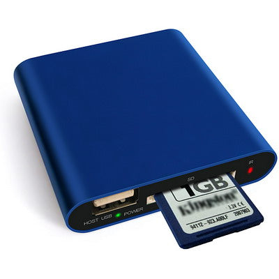Mini Full HD 1080P HDMI MultiMedia HDD player with SD/MMC Card reader/HOST Function, External HDD, Size: 63*60*13mm