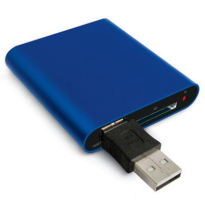 Mini Full HD 1080P HDMI MultiMedia HDD player with SD/MMC Card reader/HOST Function, External HDD, Size: 63*60*13mm
