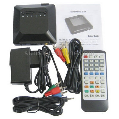 720P Portable Multimedia Player with SD/MMC Card, Support Dual Channel Stereo