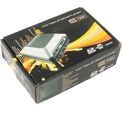 720P Portable Multimedia Player with SD/MMC Card, Support Dual Channel Stereo
