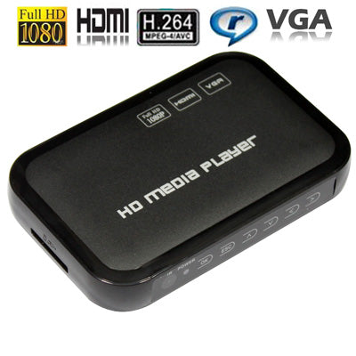 1080P Full HD Portable Media Player, Support SD/MMC Card