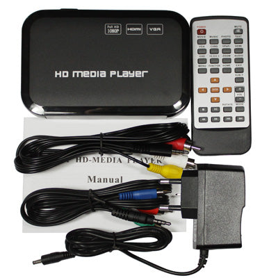 1080P Full HD Portable Media Player, Support SD/MMC Card