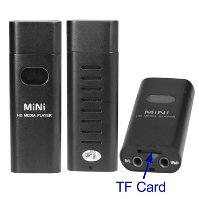 3 in 1 720P USB Disk Player with 4GB Memory (HD-Media Player, USB Disk, TF Card Reader)