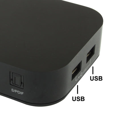 1080P Full HD Media Player with Remote Control & HDMI Interface, Support SD Card / USB Flash Disk / Autoplay / Repeat Play(Black)