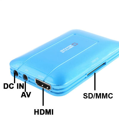 Mini Full HD 1080P HDMI MultiMedia HDD player with SD/MMC/SDHC Card reader/HOST USB