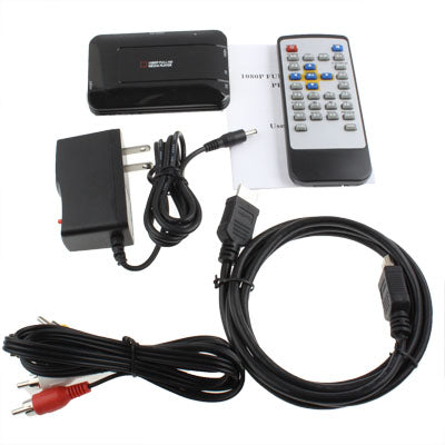 Mini Full HD 1080P HDMI MultiMedia HDD player with SD/MMC/SDHC Card reader/HOST USB