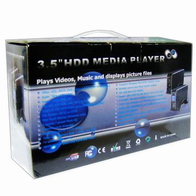 3.5-Inch SATA & IDE HDD Divx Media Player for SD(MMC) Card(Black)