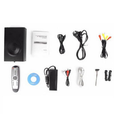 3.5 inch Divx Hdd Media player (for IDE&SATA HDD +SD/MMC Card reader +HOST Function)(Black)