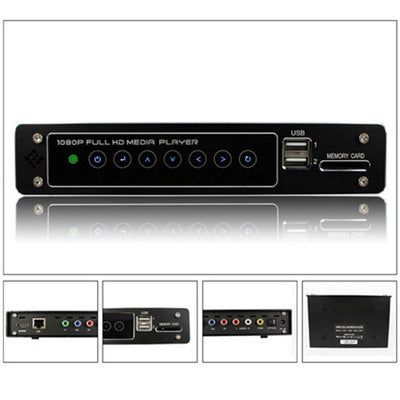 1080P Full HD Networked Media Player (Realtek1073 Chip)
