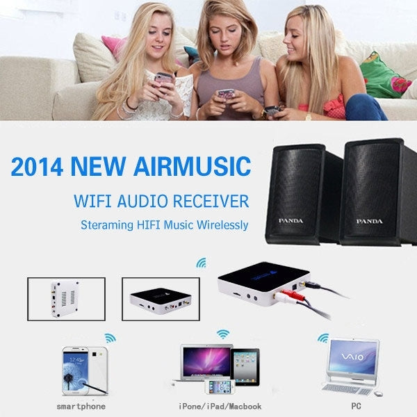 SDI to AV Music Radio Receiver iOS & Android Music WIFI HiFI Audio Receiver