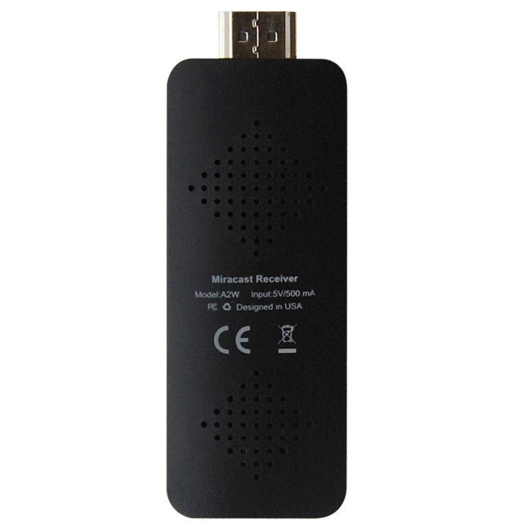 Measy A2W Miracast Ezcast Dongle Streaming Dongle with HDMI / Wi-Fi / Airplay DLNA(Black)