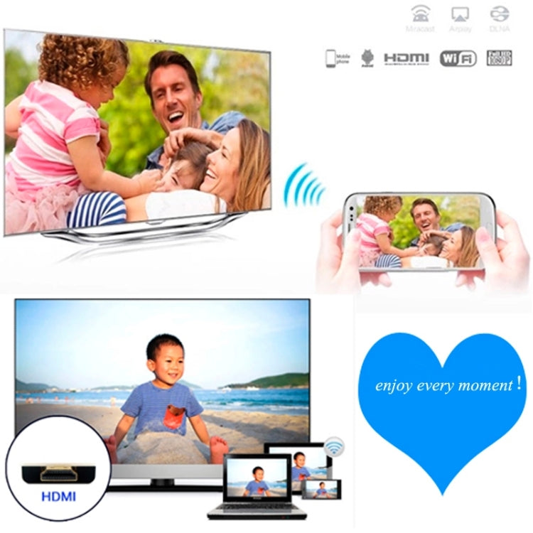 A6 Miracast HDMI TV Dongle / Multi-screen Interactive, Support Android, iOS, Windows System
