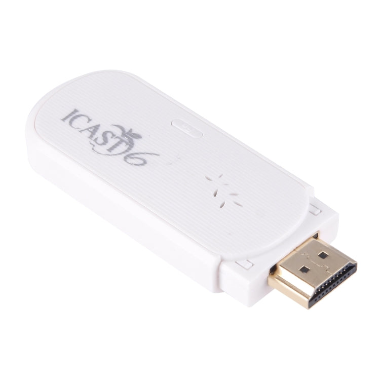 M1 IPUSH HDMI AirPlay DLNA WIFI Displayer Receiver for Android OS / iOS Below 7.0 Devices (Just for AIRPLAY IPUSH, Not Support iPhone 5S)(White)