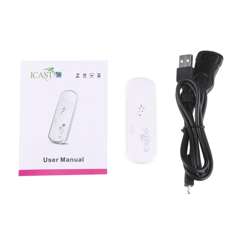 M1 IPUSH HDMI AirPlay DLNA WIFI Displayer Receiver for Android OS / iOS Below 7.0 Devices (Just for AIRPLAY IPUSH, Not Support iPhone 5S)(White)