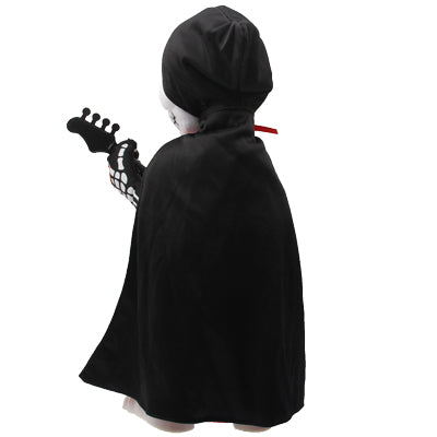 Ghost Style Halloween Electric Toys With Guitar / Halloween Supplies(Black)