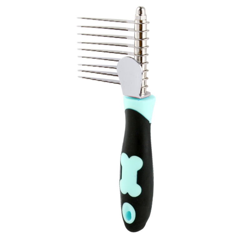 M581 Compact Dematting Comb Tool for Pets(Baby Blue)