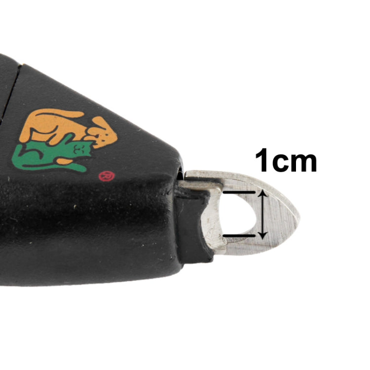 M189-1 Professional Nail Clipper and File Set for Pet(Black)