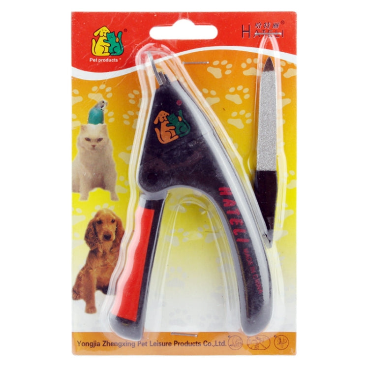 M189-1 Professional Nail Clipper and File Set for Pet(Black)