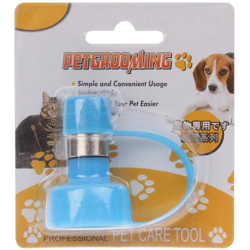 Pet Cat Puppy Dog Drinking Kit Hanging Water Dispenser Fountain Bottle Head (Random Color Delivery)