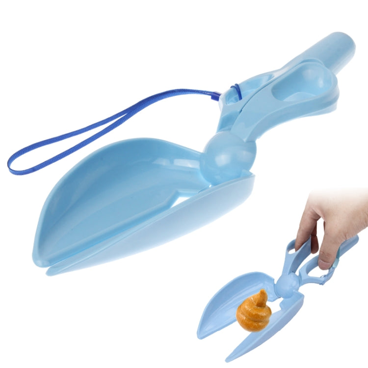 Practical Plastic Scissor Shaped Feces Picker Excrement Clip