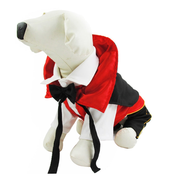 Stylish Vampire Style Dog Coat Autumn / Winter Clothes with Cloak