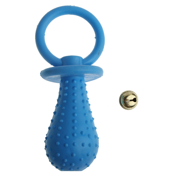 Pet Teeth-Cleaning Nipple Bet Toy for Dog, Random Color Delivery (Blue)
