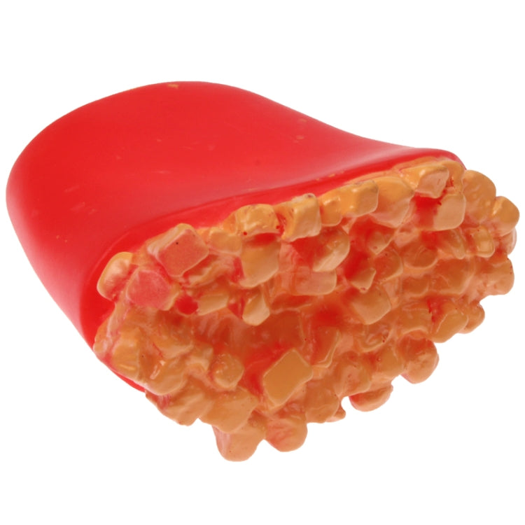 French Fries Shape Plastic Pet Toys with Whistle for Dogs / Cats(Red)