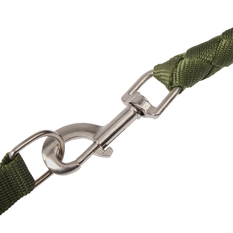 Durable Harness Lead Leash Traction Rope Dog Safety Rope Chain for Dog Pet, Length: 1.0m(Army Green)