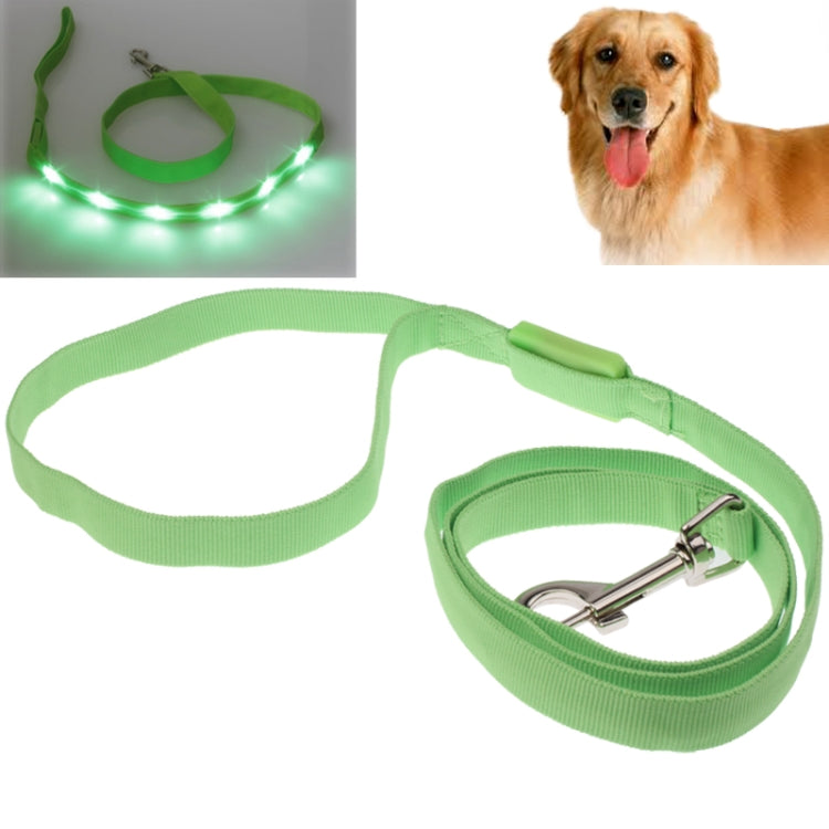 Portable LED Light Flexible Leash String Strap Rope Lead for Dog