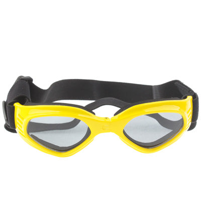 Stylish Dog UV Protection Fold Goggles(Yellow)