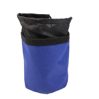 Collapsible Fabric Travel Pet / Dog Food Bowl with Pothook and String