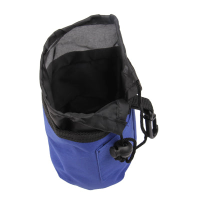 Collapsible Fabric Travel Pet / Dog Food Bowl with Pothook and String