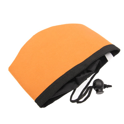 Collapsible Fabric Travel Pet / Dog Food Bowl with Pothook and String