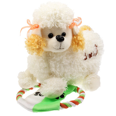 Cotton Cord Dog Flying Disc,  Random Color Delivery