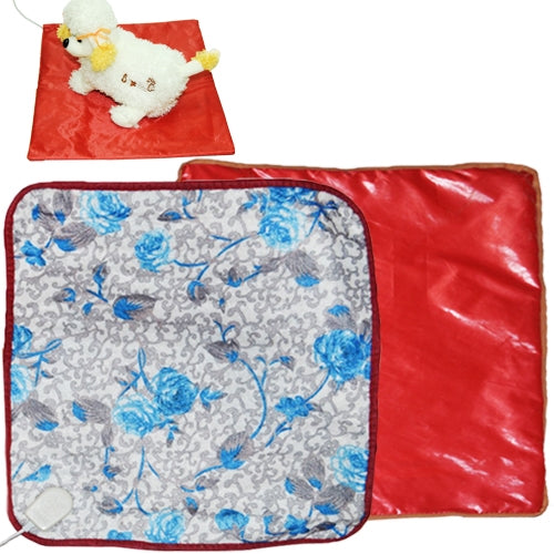 220V Waterproof Pet Dog / Cat Electric Heating Blanket, US Plug, Random Style Delivery