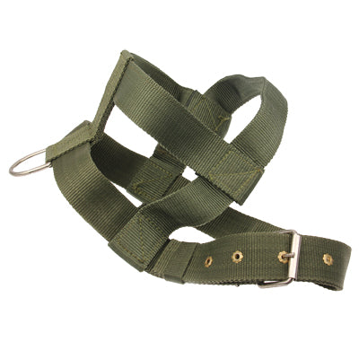H-Style Novel Adjustable Canvas Back Harness Apparel Chest & Back Strap for Pet Dog